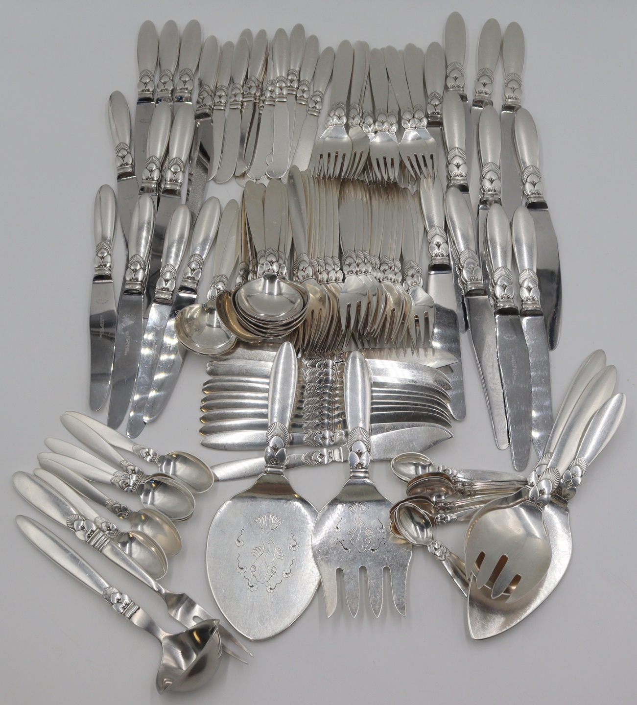 STERLING. GEORG JENSEN CACTUS