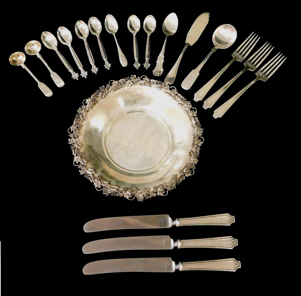 STERLING: GEORG JENSEN, GORHAM,