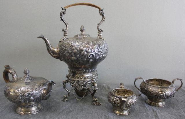 STERLING. George Hunter 4 Piece
