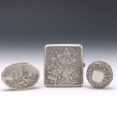 STERLING GOLD WASHED PILL BOX