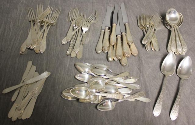 STERLING. Gorham Brite Cut Flatware