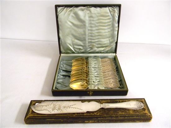 STERLING: Gorham ''Raphael'' set of