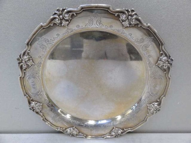 STERLING. Gorham Sterling Tray.A
