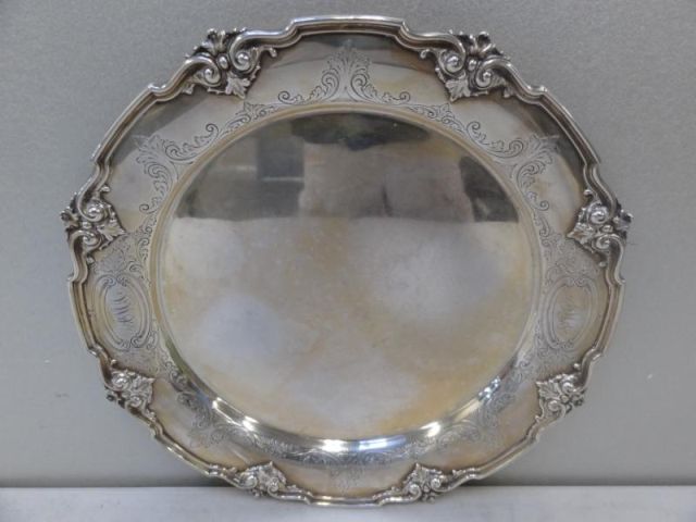 STERLING. Gorham Sterling Tray.A