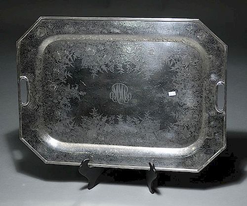 STERLING HANDWROUGHT TRAYSterling