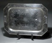 STERLING HANDWROUGHT TRAYSterl