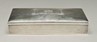 Sterling humidor, Tiffany cigar
