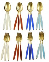 STERLING: J. TOSTRUP ENAMELED