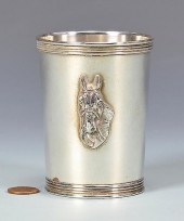 STERLING JULEP CUP, APPLIED HO