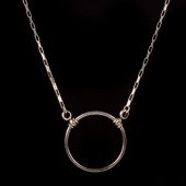 STERLING 'LA LOOP' CIRCLE PEND