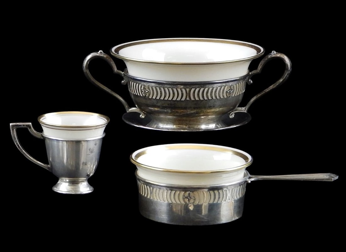 STERLING: LENOX PORCELAIN