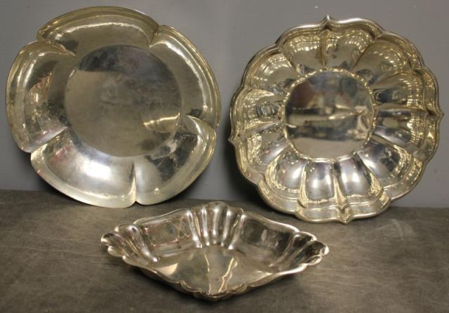 STERLING. Lot of 3 Decorative