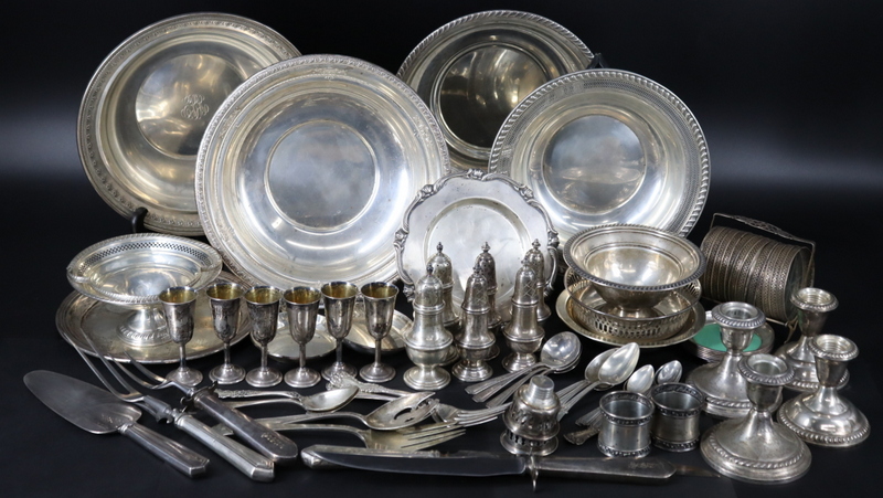 STERLING. MASSIVE ASSORTED STERLING