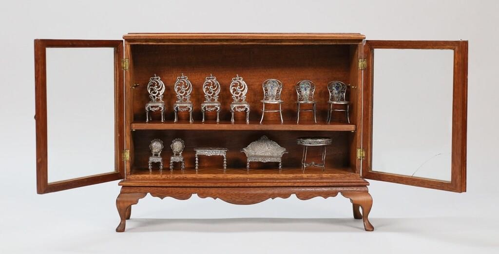 STERLING MINIATURE DOLLHOUSE