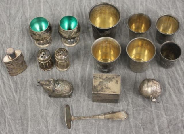 STERLING. Miscellaneous Lot