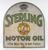 STERLING MOTOR OIL ENAMEL PAIN