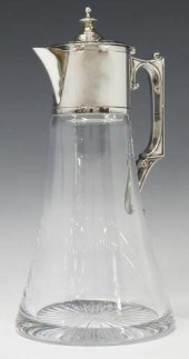 STERLING-MOUNTED CRYSTAL CLARE