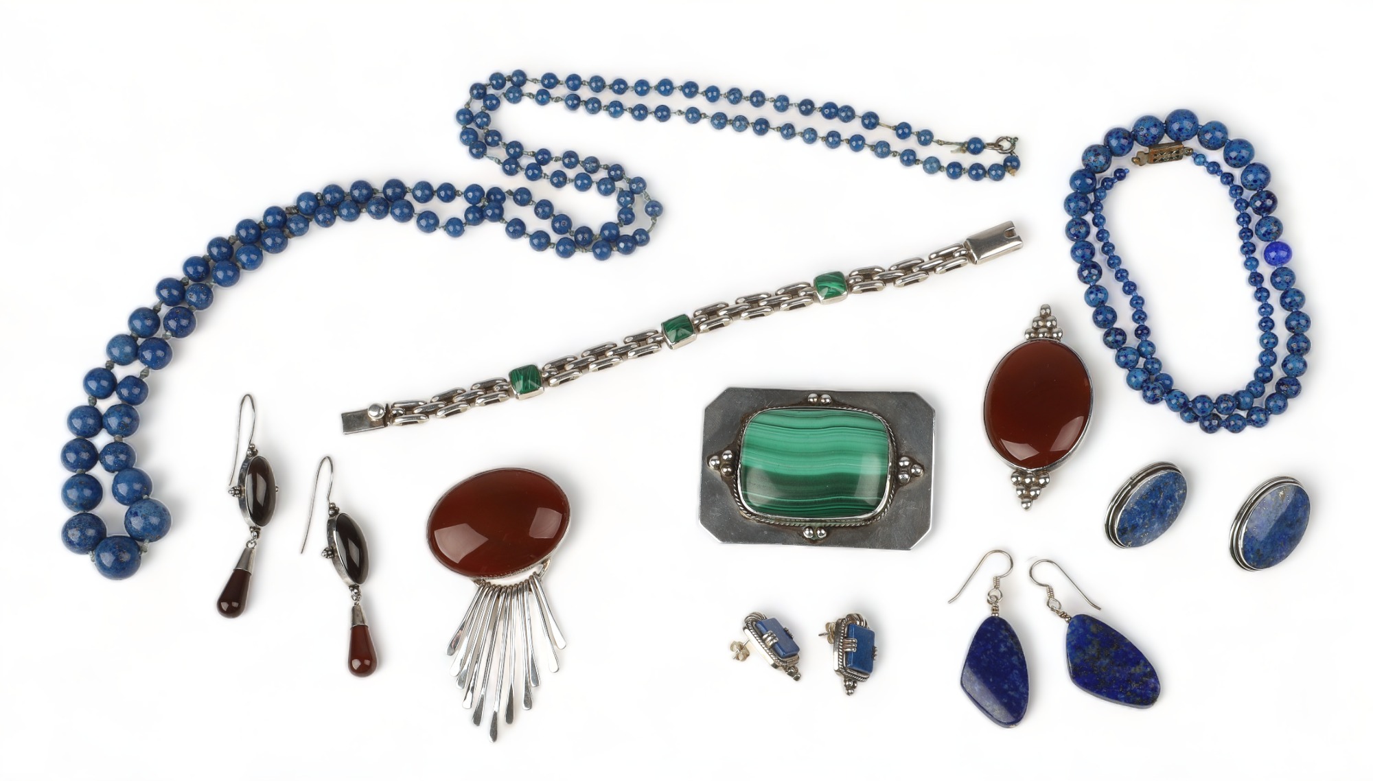 Sterling multi-stone jewelry