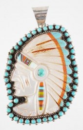 STERLING NATIVE AMERICAN PORTR