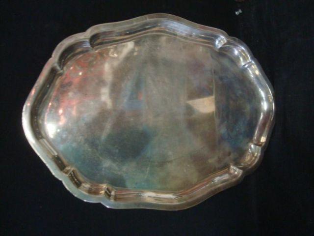 Sterling. Nice Large Tray. From