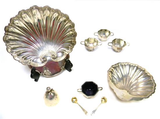 STERLING  nine pieces  including: