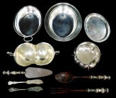 STERLING: NINE PIECES OF STERL
