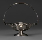 Sterling Openwork Basket Ameri