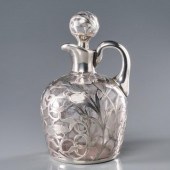 STERLING OVERLAY DECANTERA ste