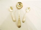 Sterling: Pair of coin serving