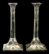 STERLING: PAIR OF EDWARDIAN ST