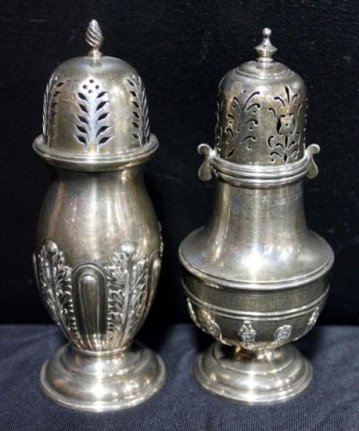 STERLING. Pair of English