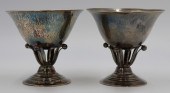 STERLING. PAIR OF GEORG JENSEN