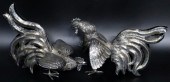 STERLING. PAIR OF PERUVIAN STE