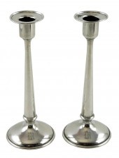 STERLING: PAIR OF S. NORDLINGE