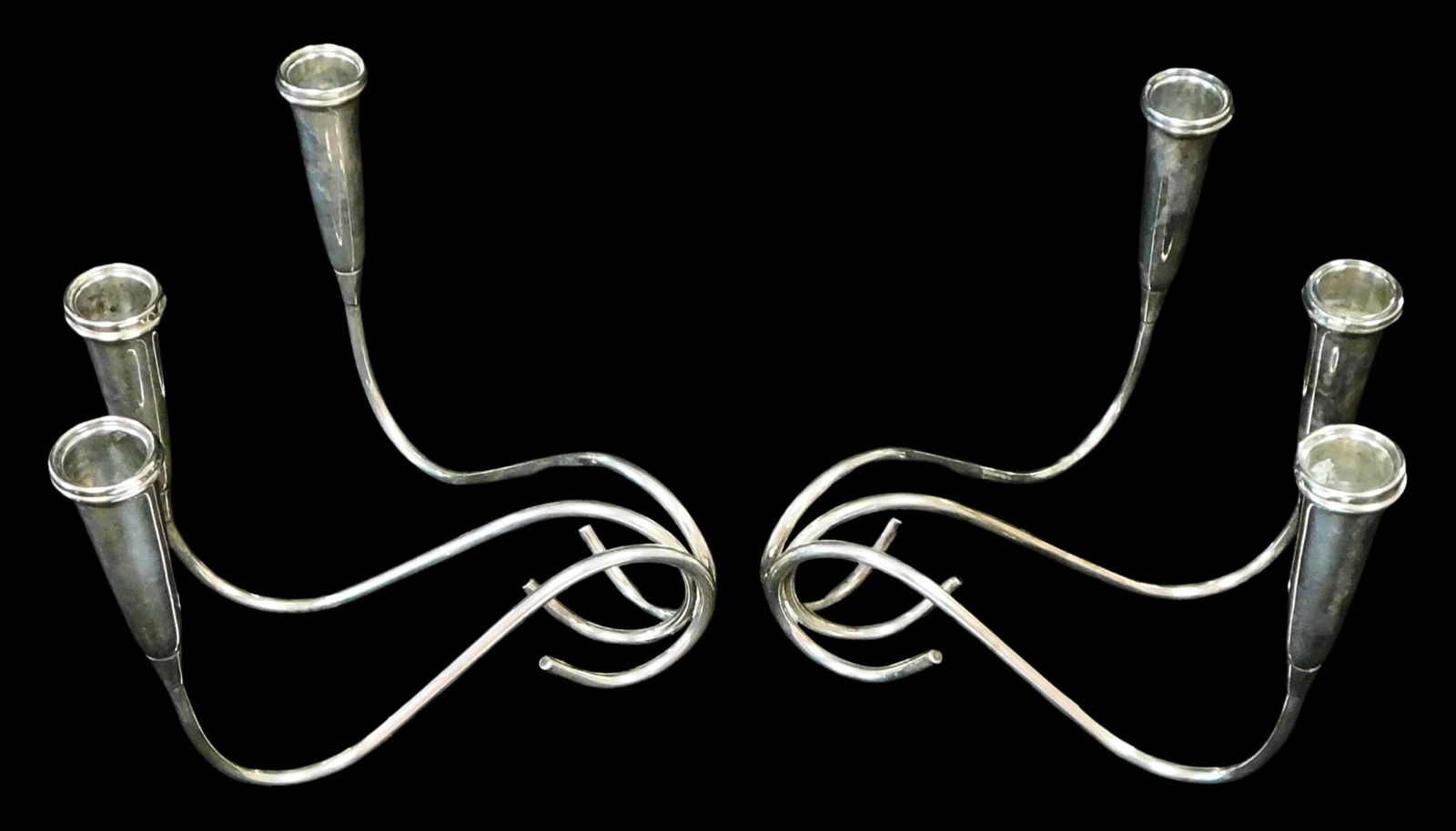 STERLING: PAIR OF STERLING