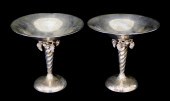 STERLING: PAIR WILLIAM DE MATT