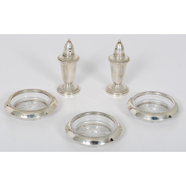 Sterling Pepper Shakers and