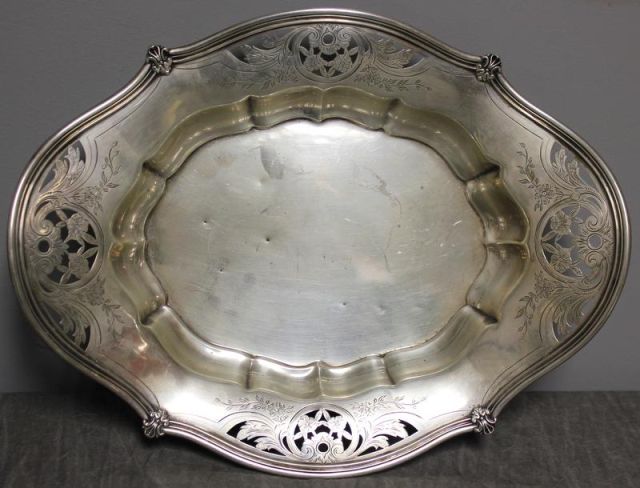 STERLING. Pierced and Engraved