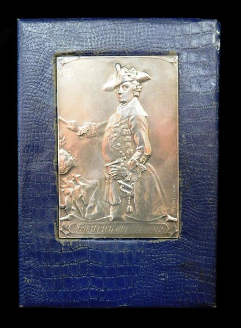 STERLING: PLAQUETTE OF "FRIEDRICH