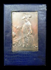 STERLING: PLAQUETTE OF "FRIEDR