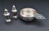 STERLING PORRINGER & PAIR OF S
