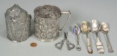 STERLING REPOUSSE CUP, ASIAN C