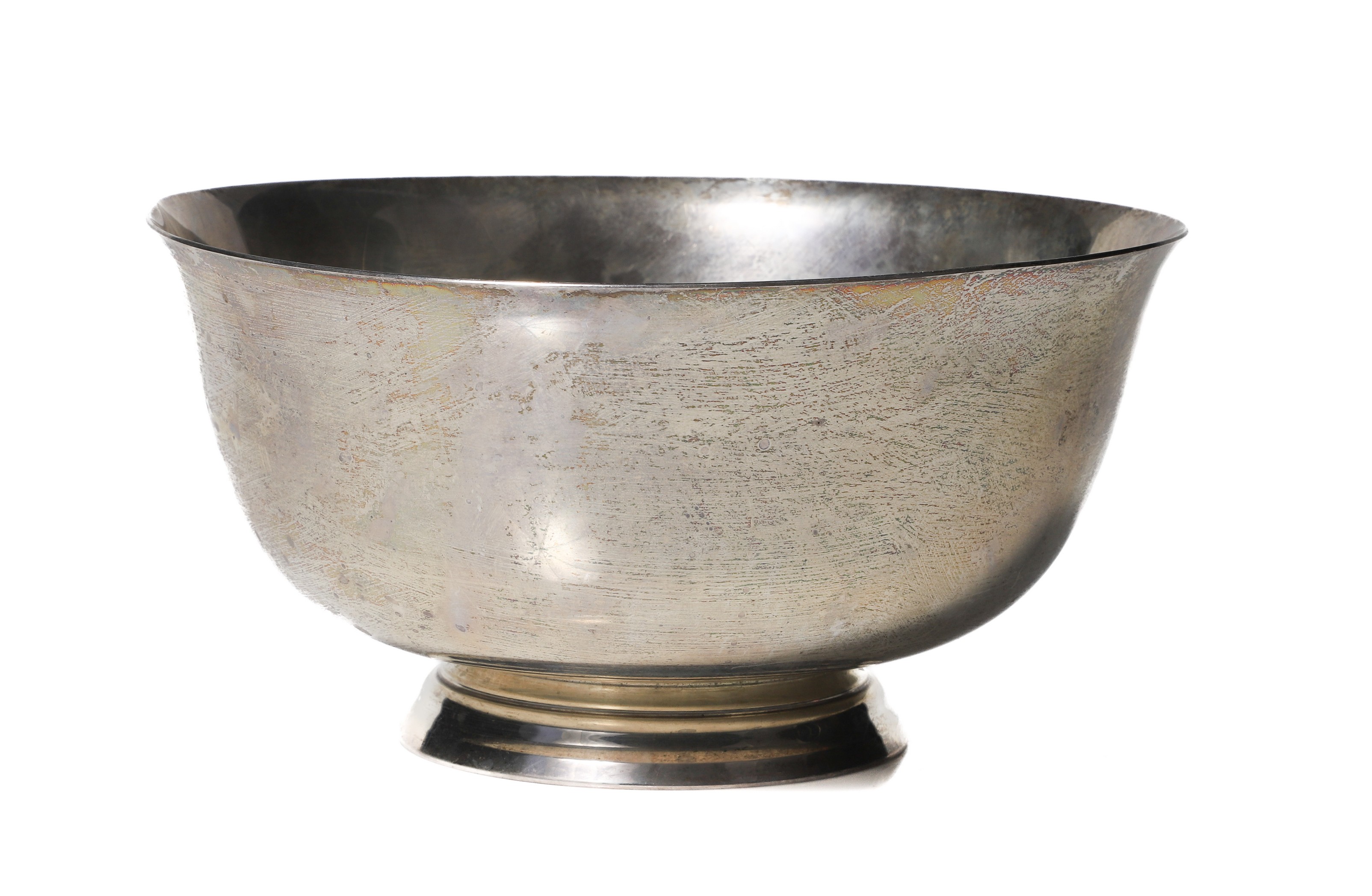 Sterling Revere footed bowl, Reed