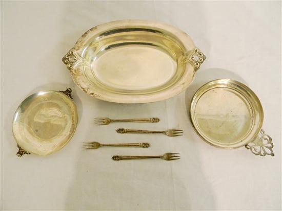 Sterling: Royal Danish oval dish 