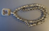 Sterling & Rutilated Quartz Ne