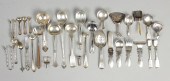 Sterling serving spoons sugar