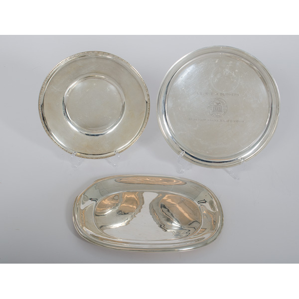 Sterling Serving Trays American. An