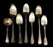 STERLING: SEVEN HALLMARKED BRI
