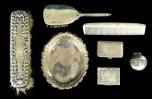 STERLING: SEVEN STERLING SILVE