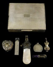 STERLING: SEVEN VANITY ITEMS I